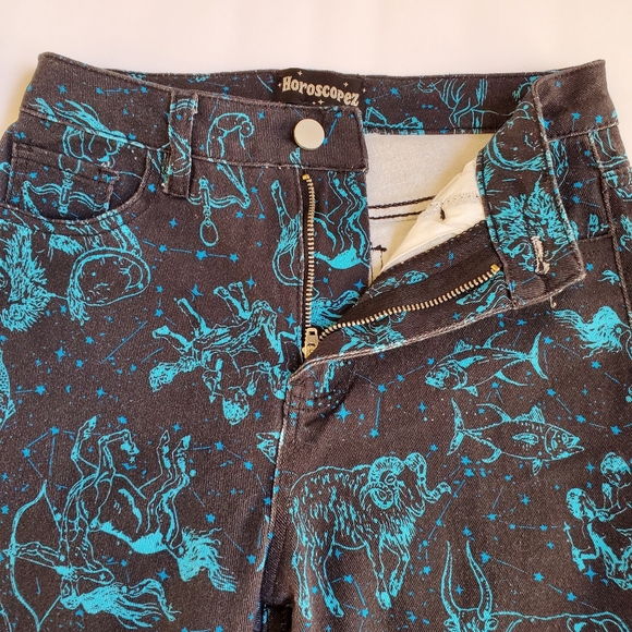 Dollskill Horoscopez Galaxies Apart Glow In The Dark Mom Jeans High Wais… - Picture 6 of 16